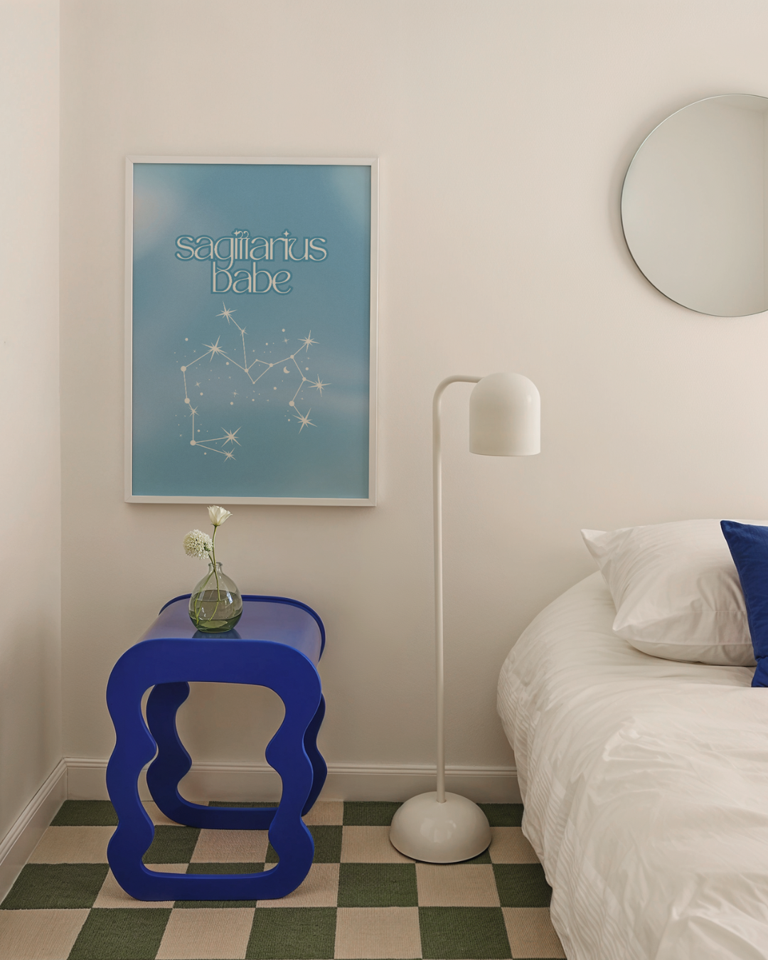 SAGITTARIUS BABE art print