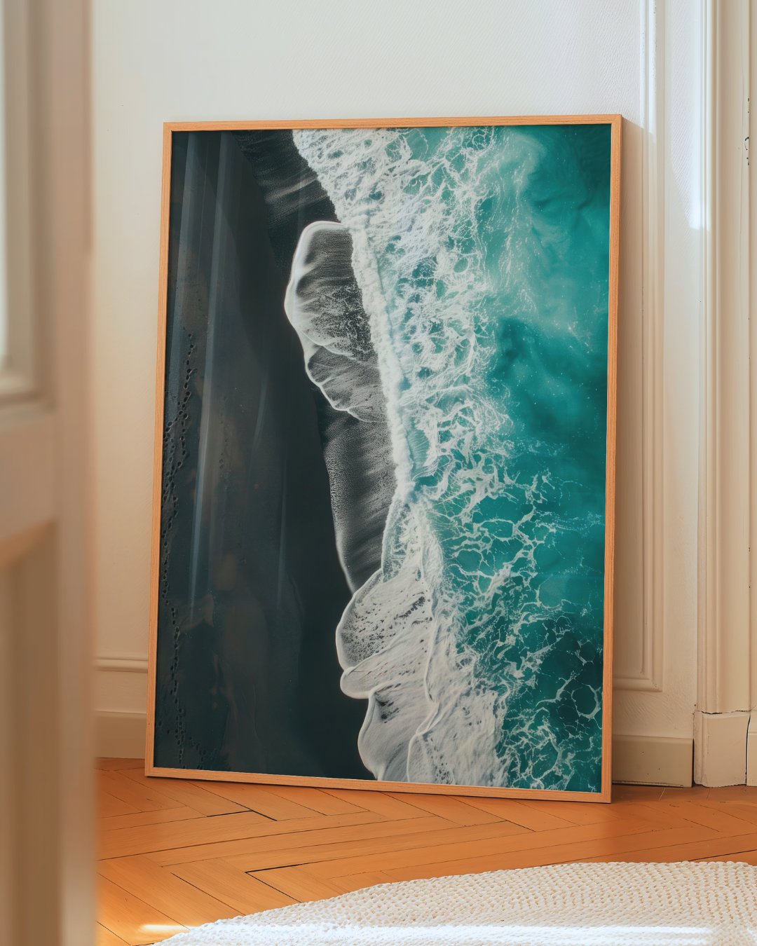 DARK BEACH art print