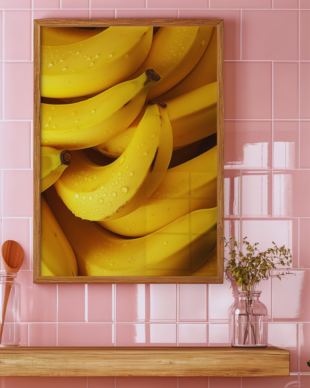 BANANAS art print