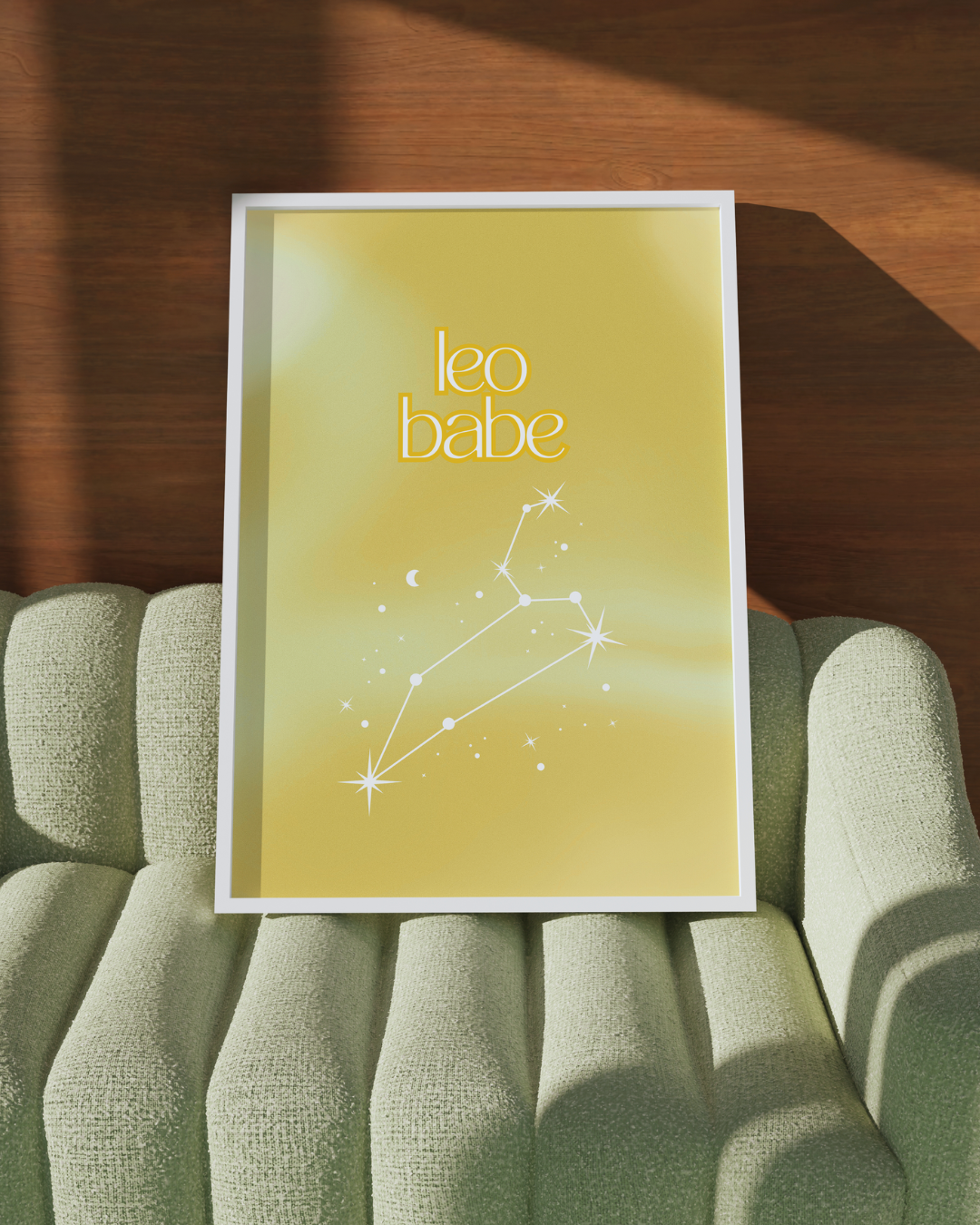 LEO BABE art print
