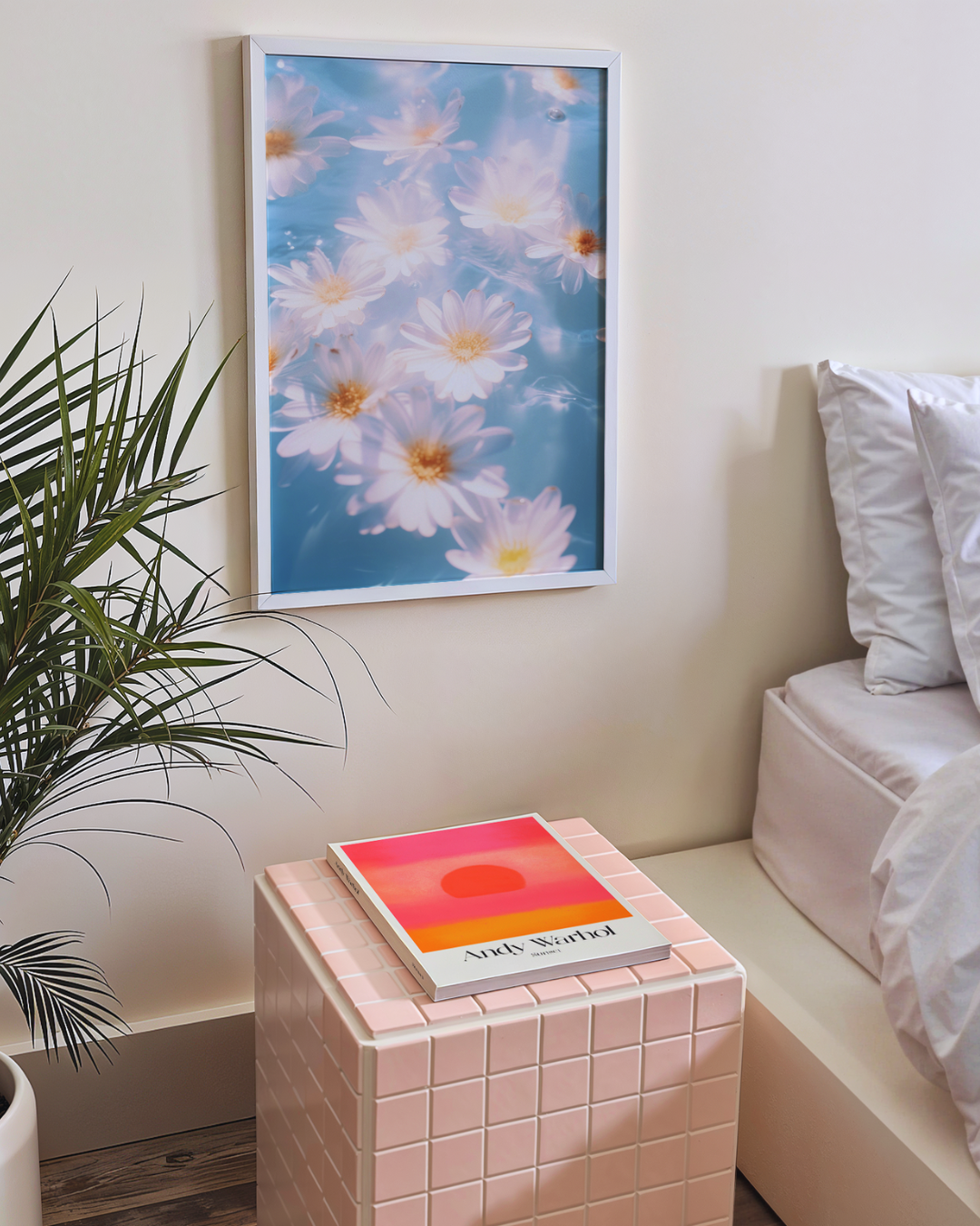 FLOATING DASIES art print