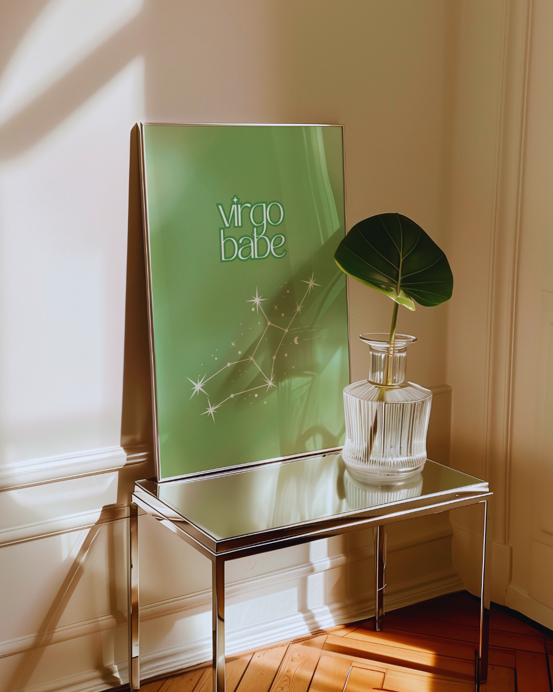 VIRGO BABE art print