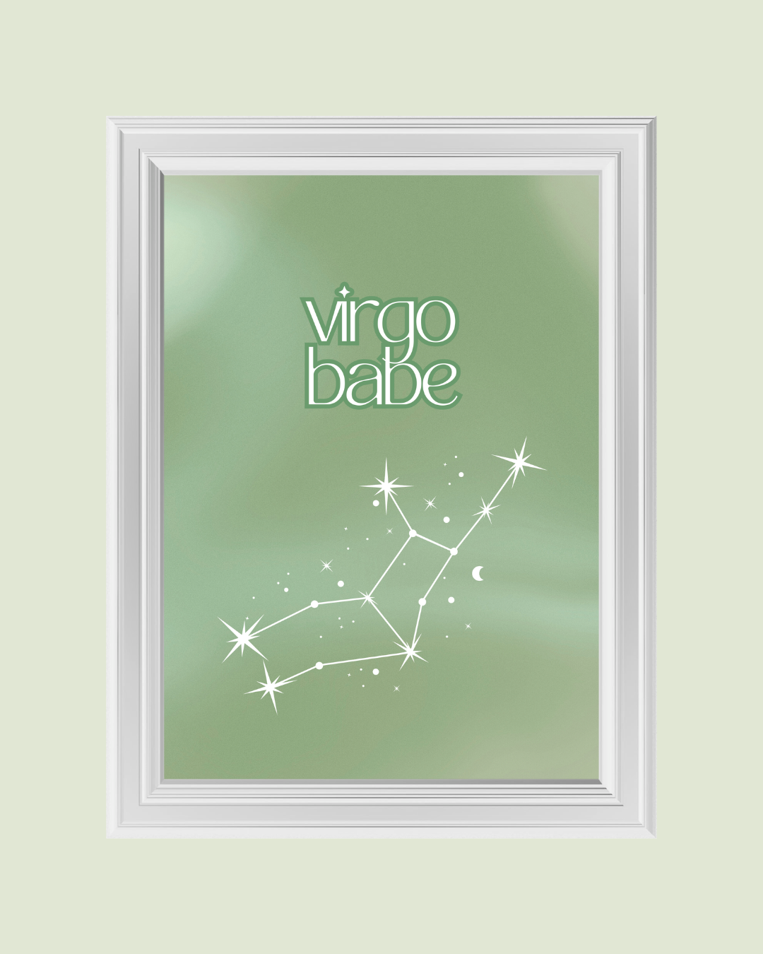 VIRGO BABE art print
