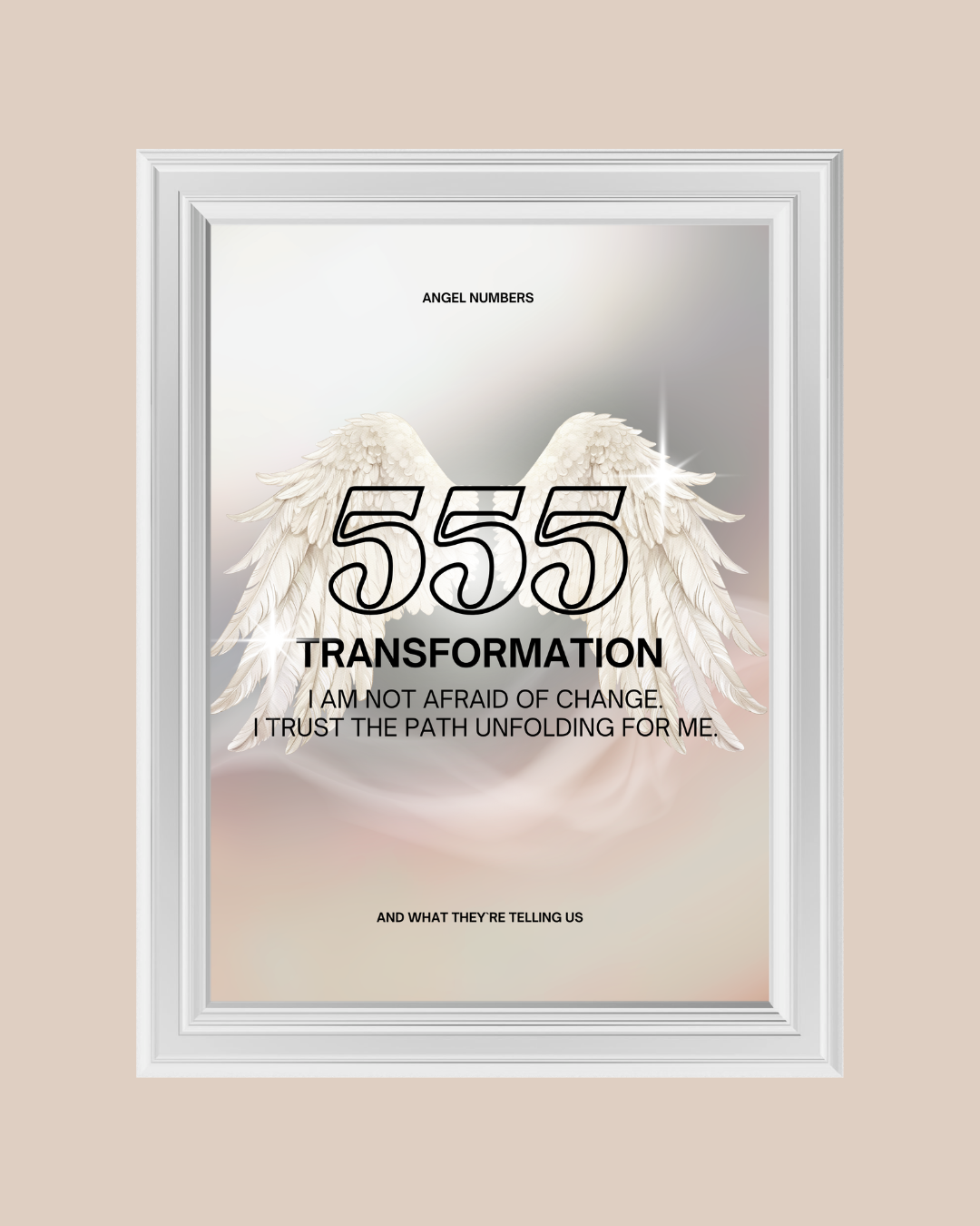 555 TRANSFORMATION art print