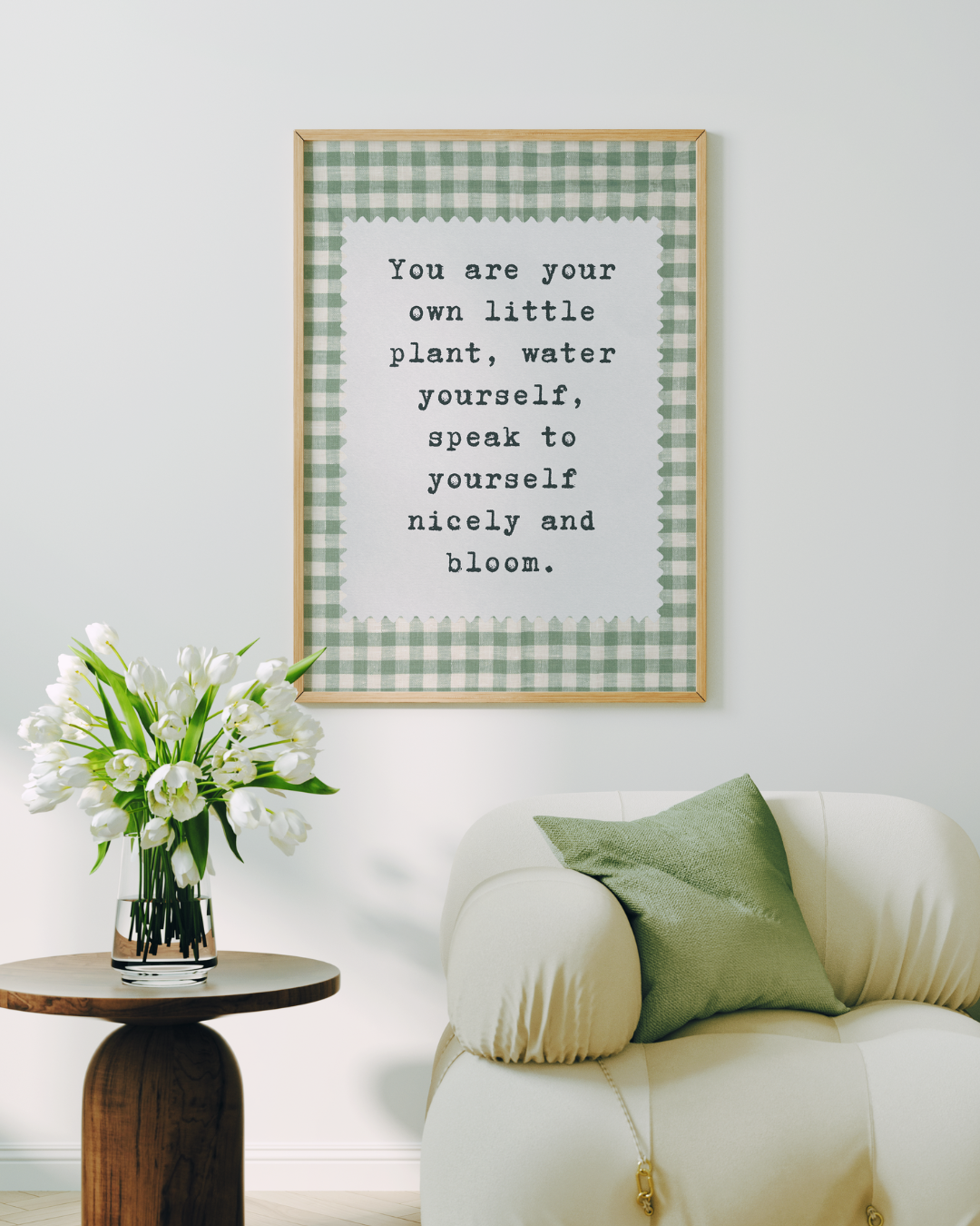 YOU ARE YOUR OWN LITTLE PLANT art print