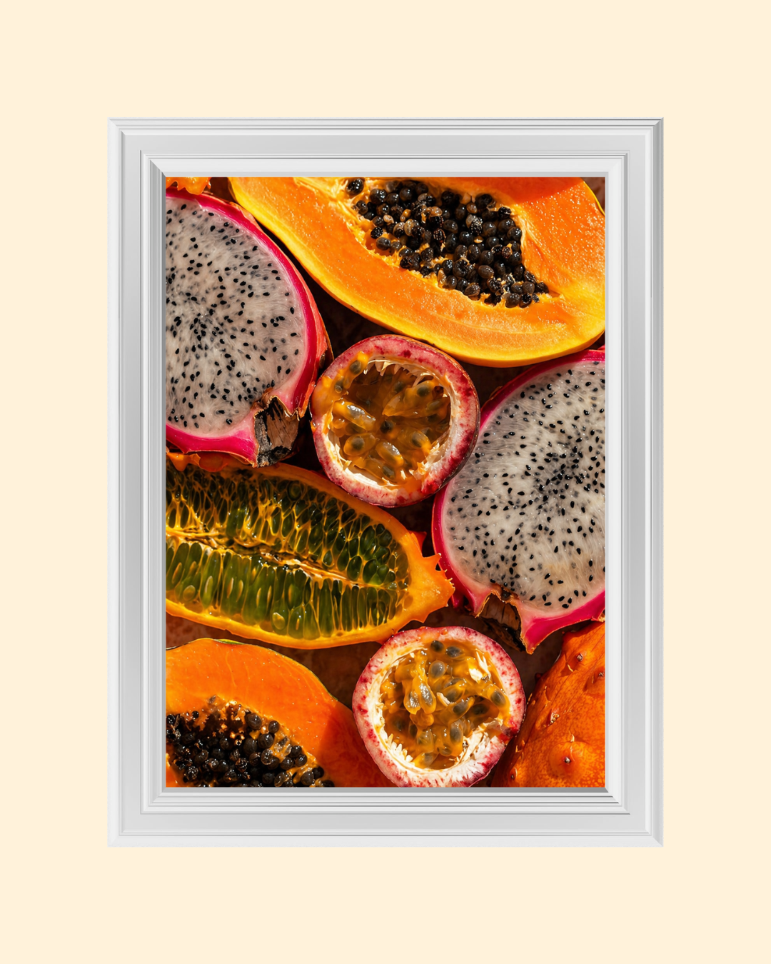 TROPICAL FRUIT art print