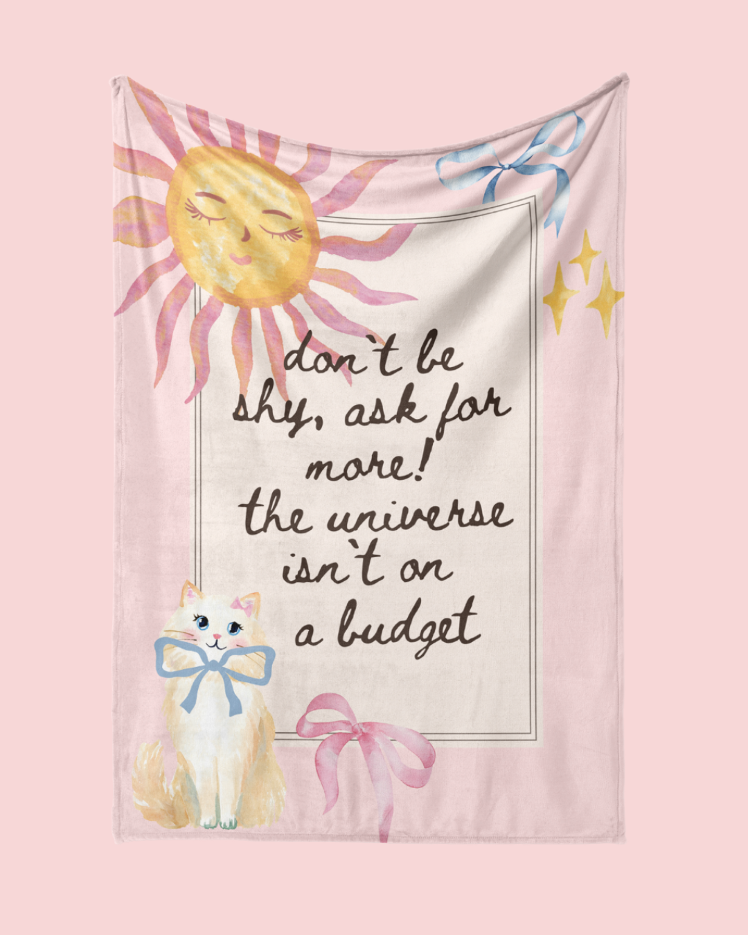 THE UNIVERSE ISN`T ON A BUDGET deka