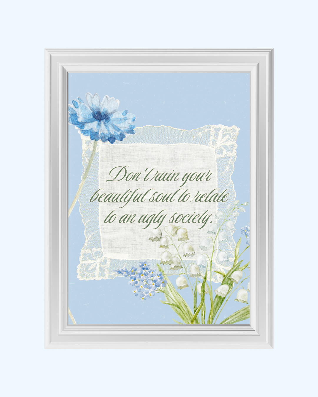 BEAUTIFUL SOUL art print