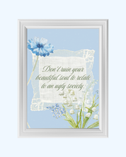 BEAUTIFUL SOUL art print