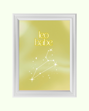 LEO BABE art print