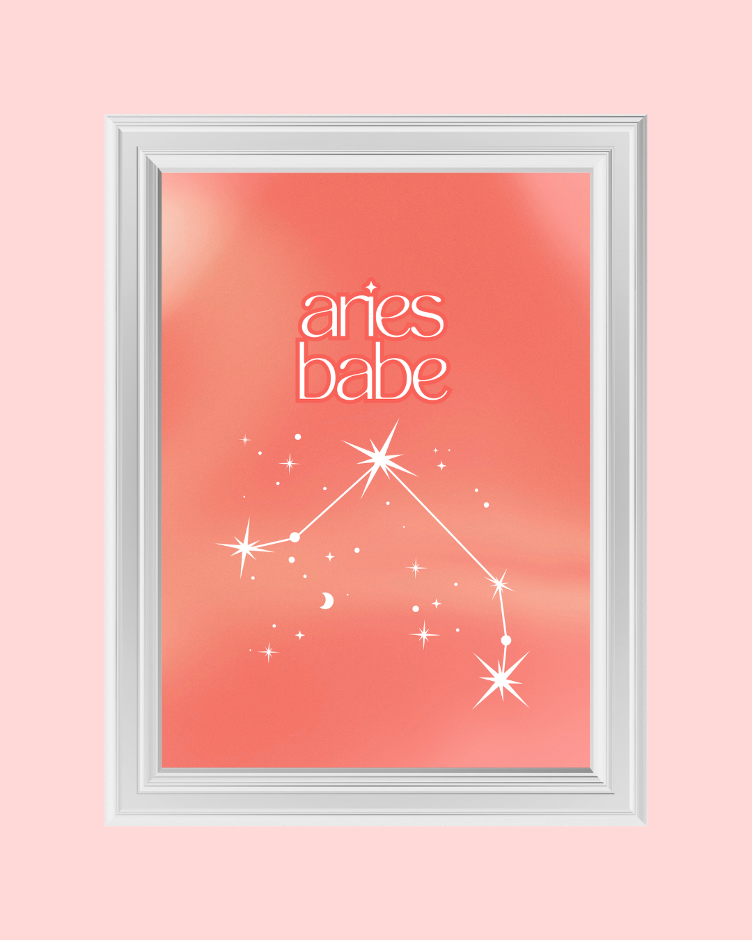 ARIES BABE art print