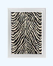 ZEBRA PRINT art print