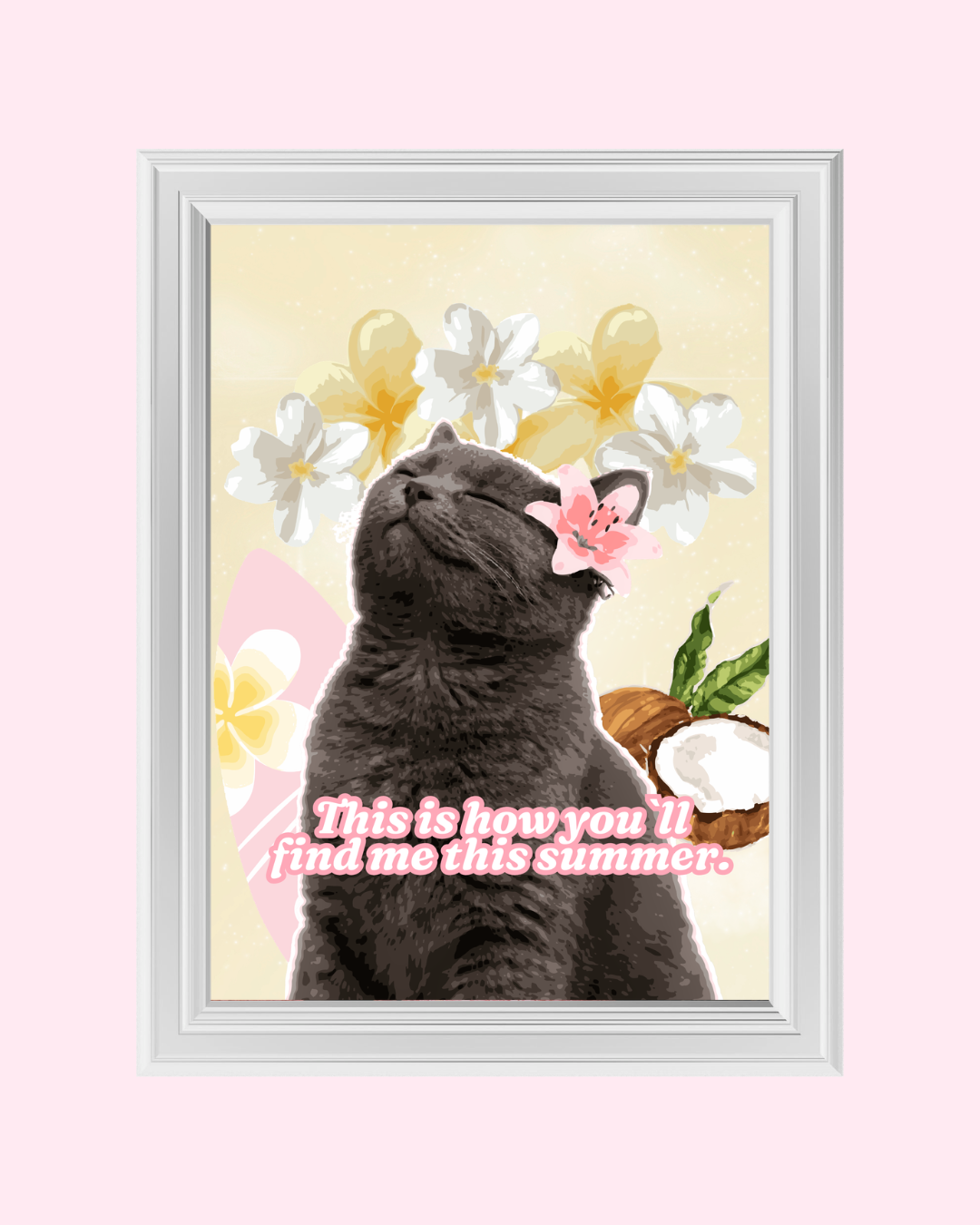 SUMMER GIRLIE art print