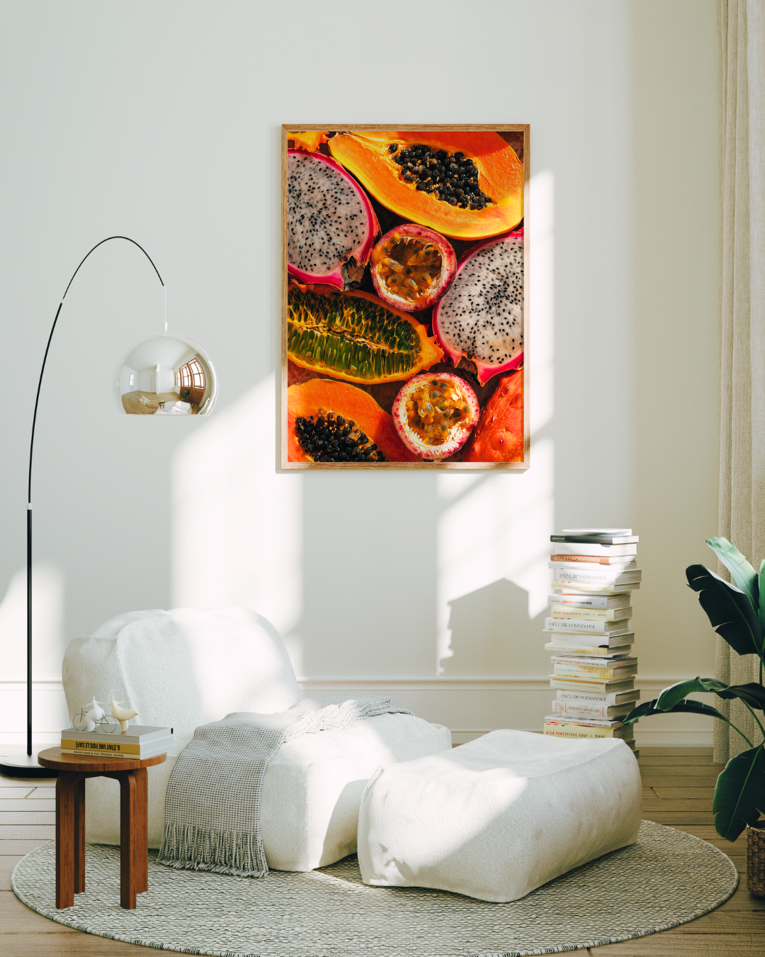 TROPICAL FRUIT art print