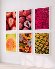 Dragonfruit MACRO art print