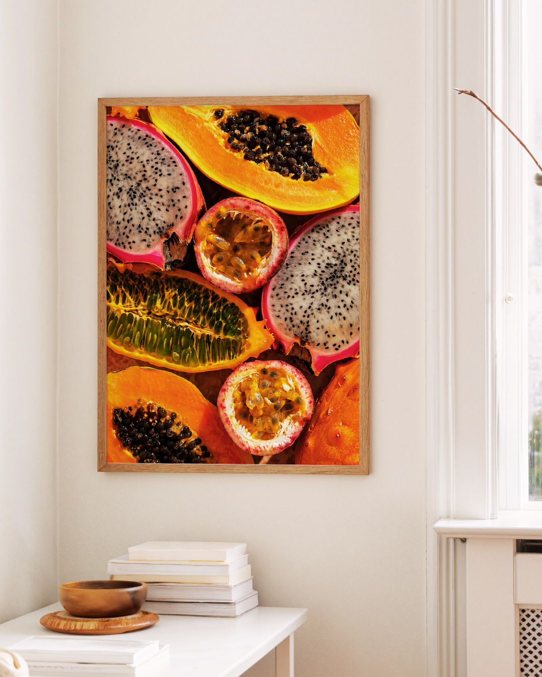 TROPICAL FRUIT art print