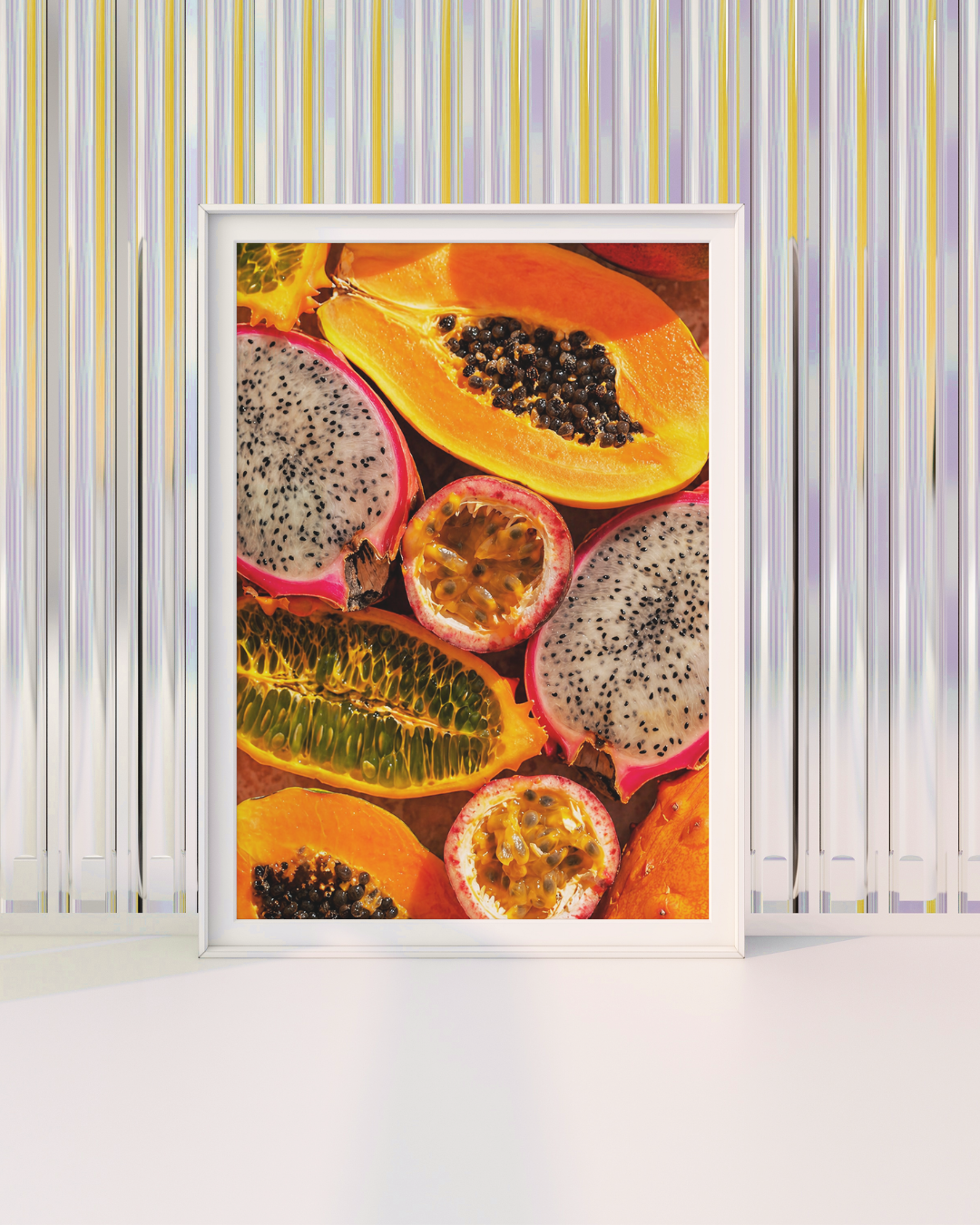 TROPICAL FRUIT art print