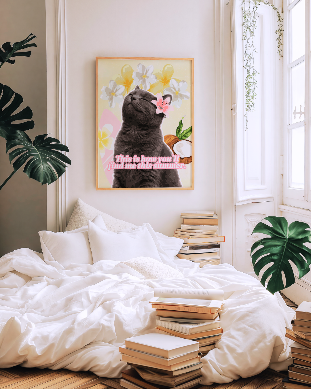 SUMMER GIRLIE art print