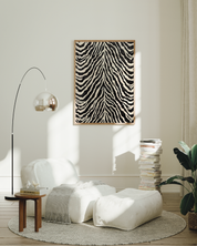 ZEBRA PRINT art print