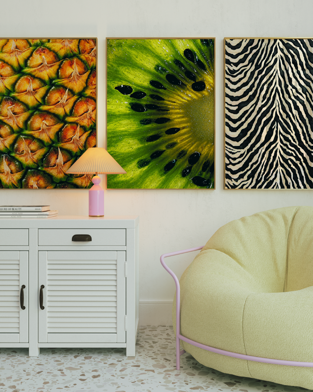 ZEBRA PRINT art print