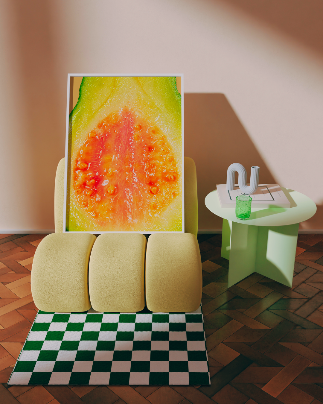 Pink Guava art print