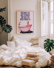YOU DON`T  NEED OTHERS TO LIKE YOU art print