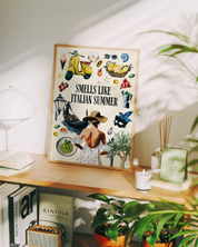 SMELLS LIKE ITALIAN SUMMER art print