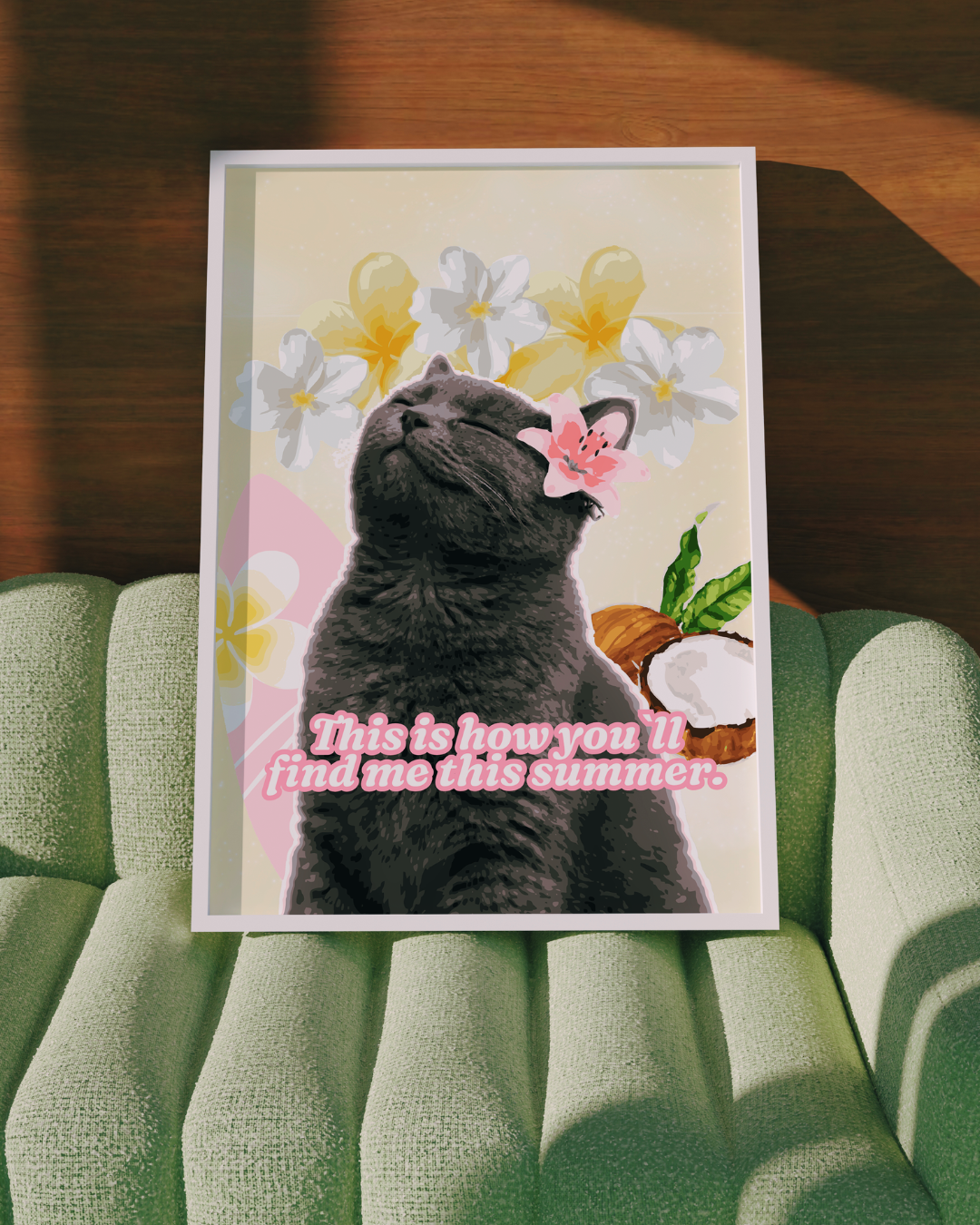SUMMER GIRLIE art print