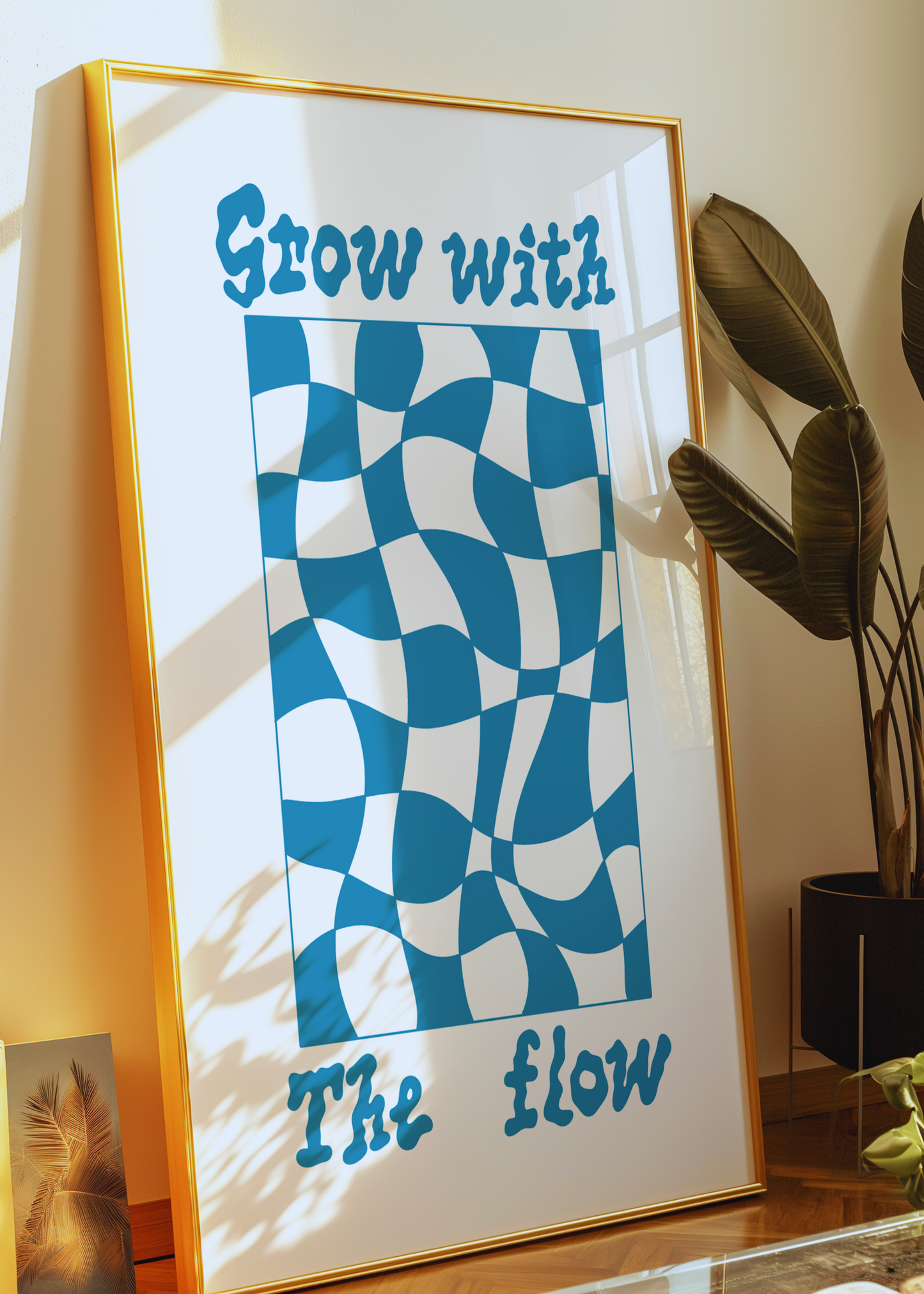 GROW WITH THE FLOW art print