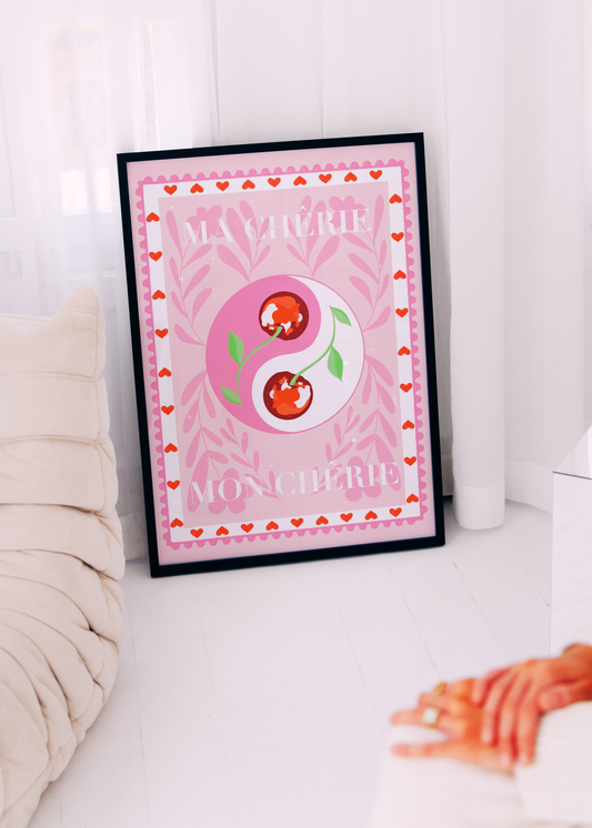 MONCHERIE art print