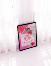 I AM LOVED art print