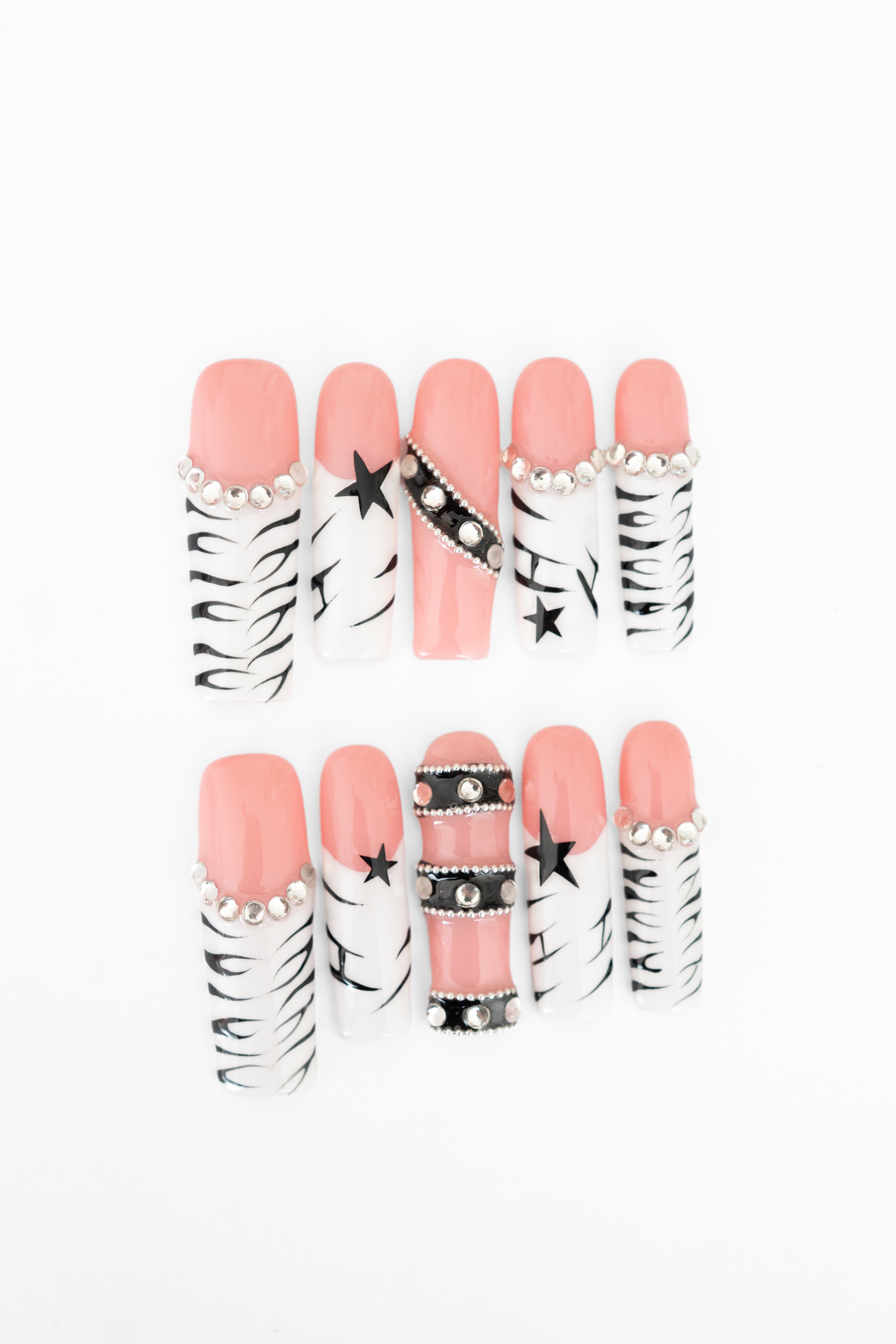 Rhinestone Riot - set press on nehtů 10ks