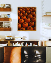 PUMPKIN FIELD art print