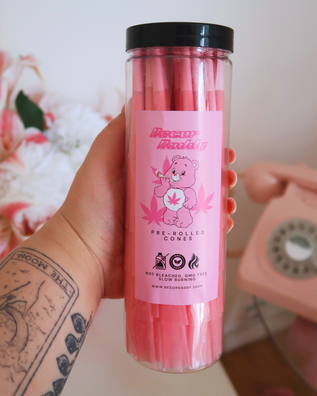 PRE ROLLED CONES PINK 50PCS/100PCS