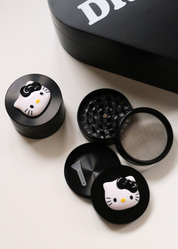 63MM BLACK GRINDER WITH HELLO KITTY